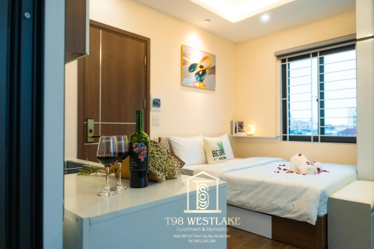 T98 Westlake Trich Sai - Tay Ho Center Lake View Studio Hanoj Exteriér fotografie